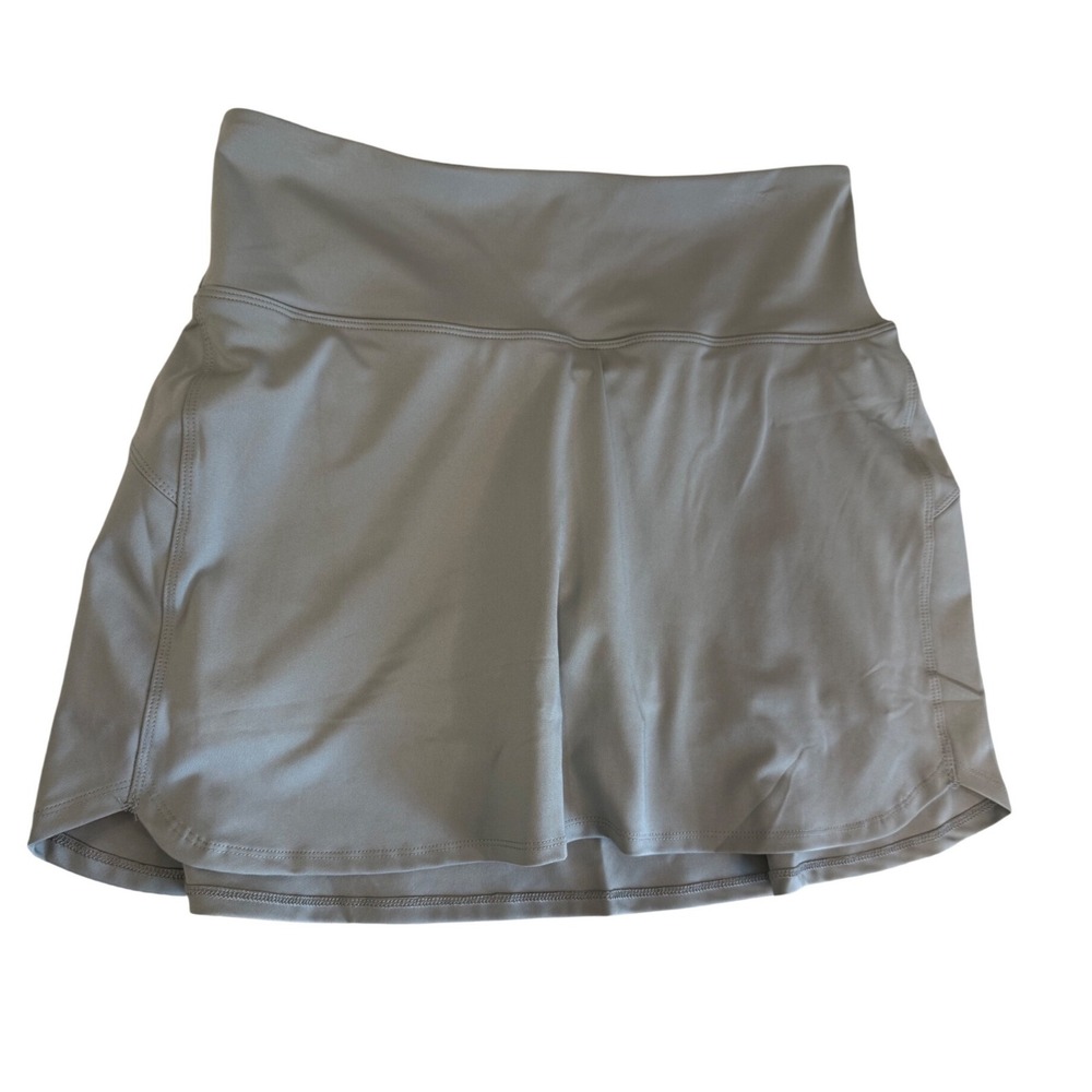 Marika Womens Active Skort Gray Size Large‎ Athletic Tennis Golf Skirt Pocket